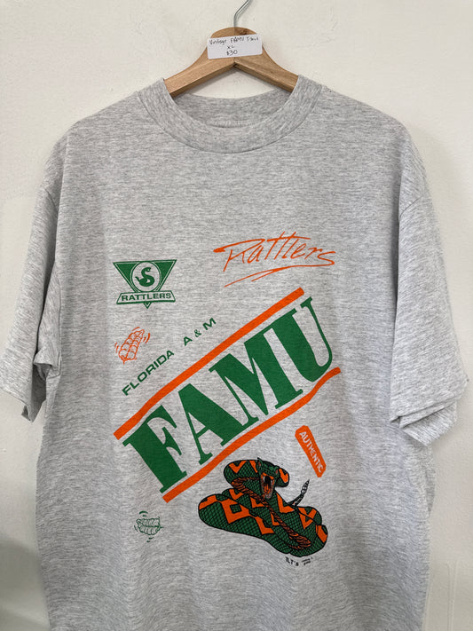 Vintage Florida A&M FAMU Rattlers T-Shirt XL