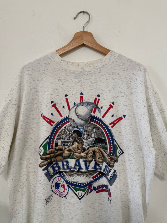 Vintage Atlanta Braves Caricature T-Shirt XL